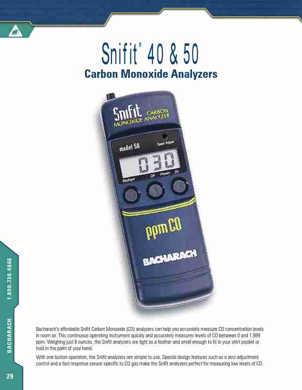 Bacharach Carbon Monoxide Alarm 40-page_pdf